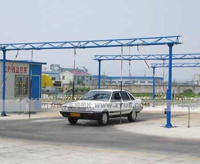 北京西总驾校倒桩场地 学车之路的关键起点